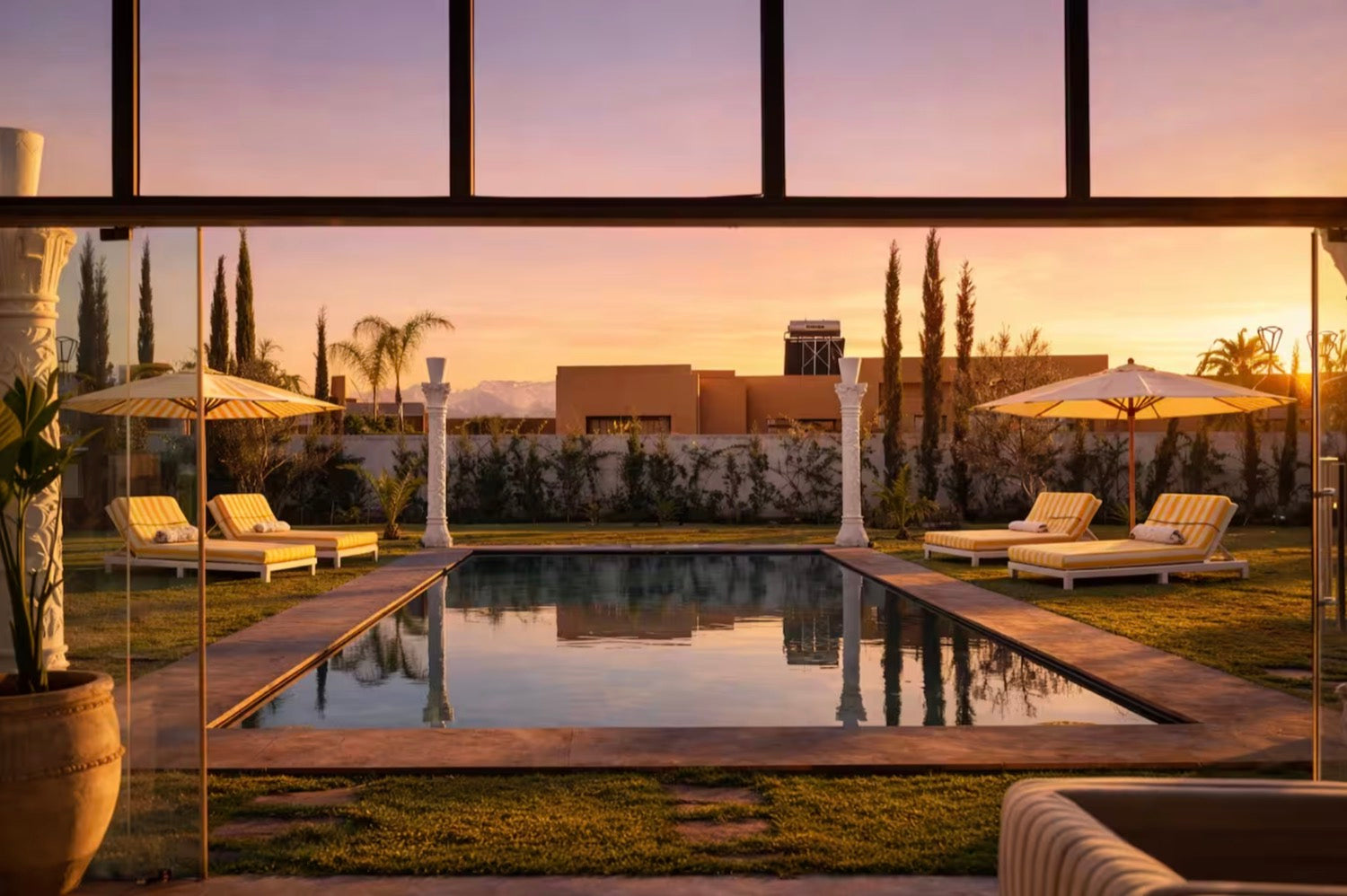 La piscine de la villa