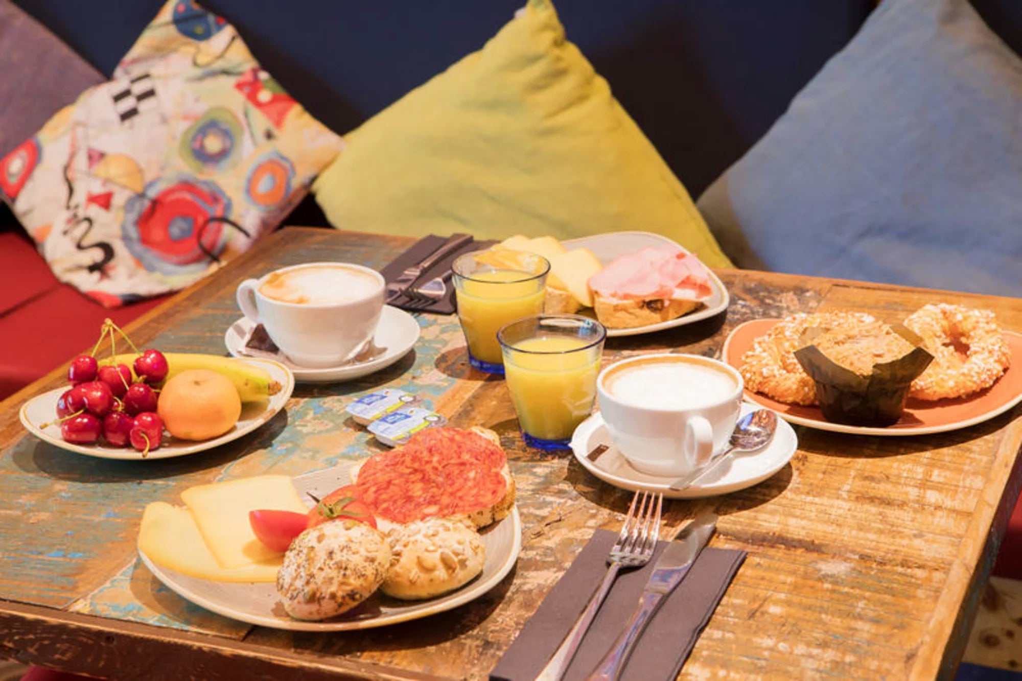 Petit-déjeuner au Generator