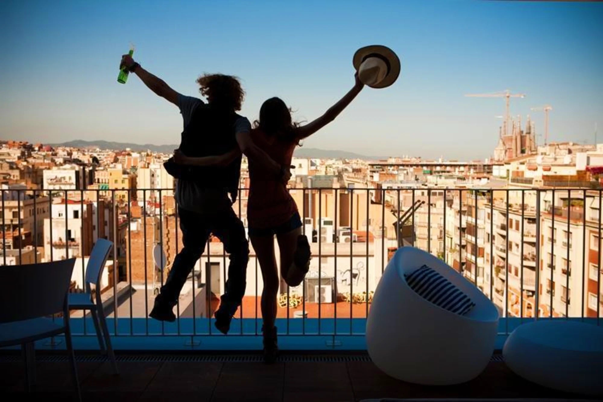 Terrasse rooftop du Generator