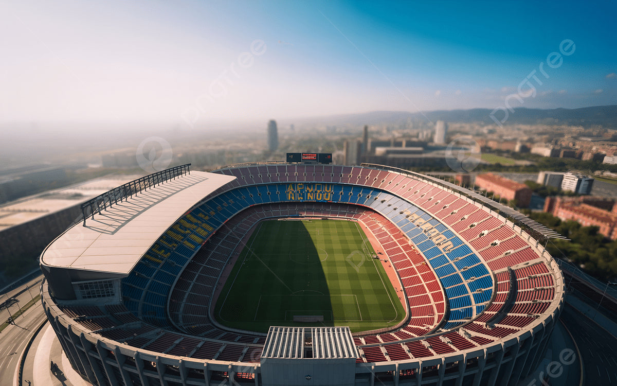Vue aérienne du Camp Nou