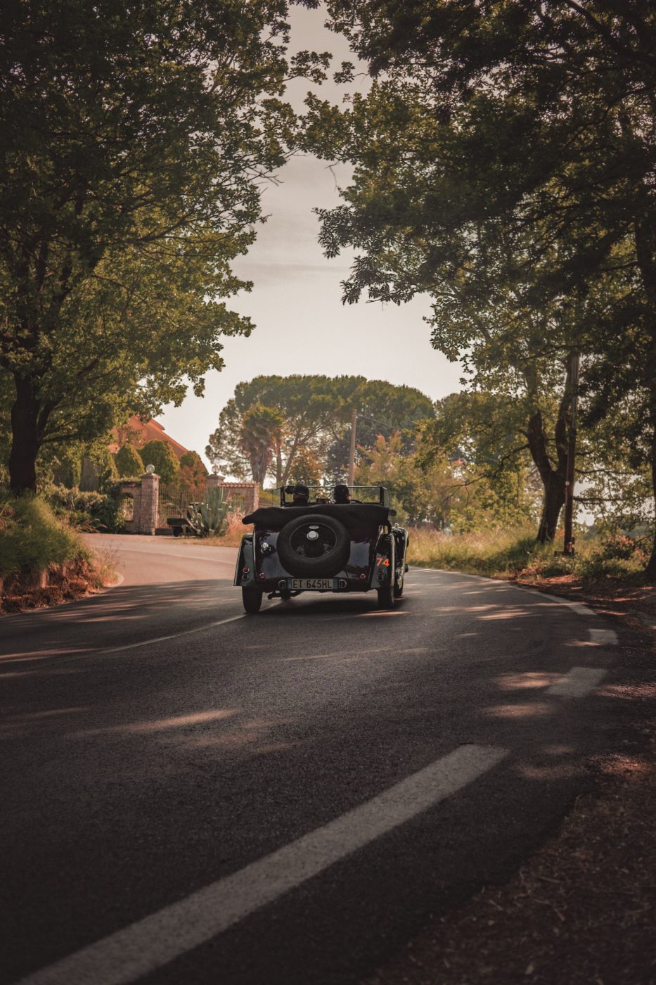 On the road