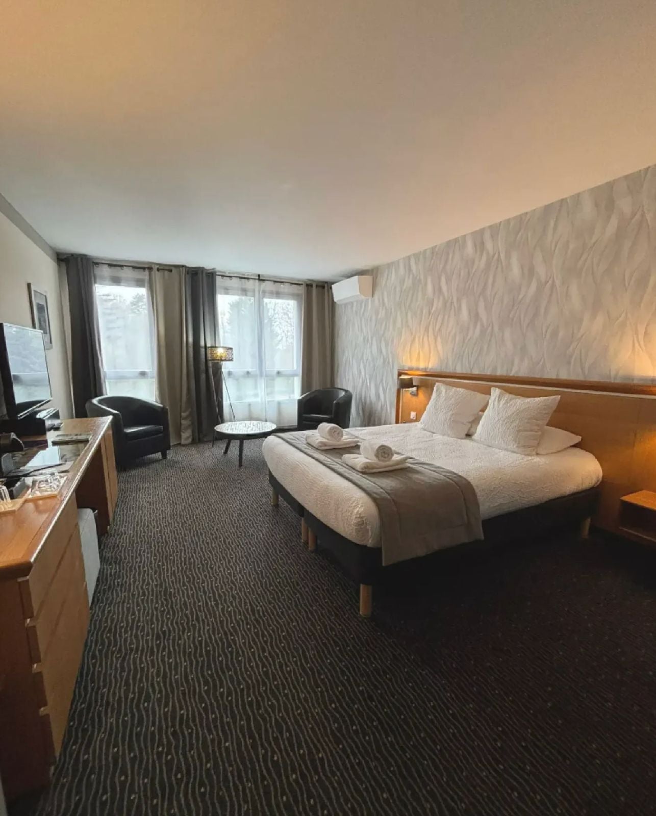 The room