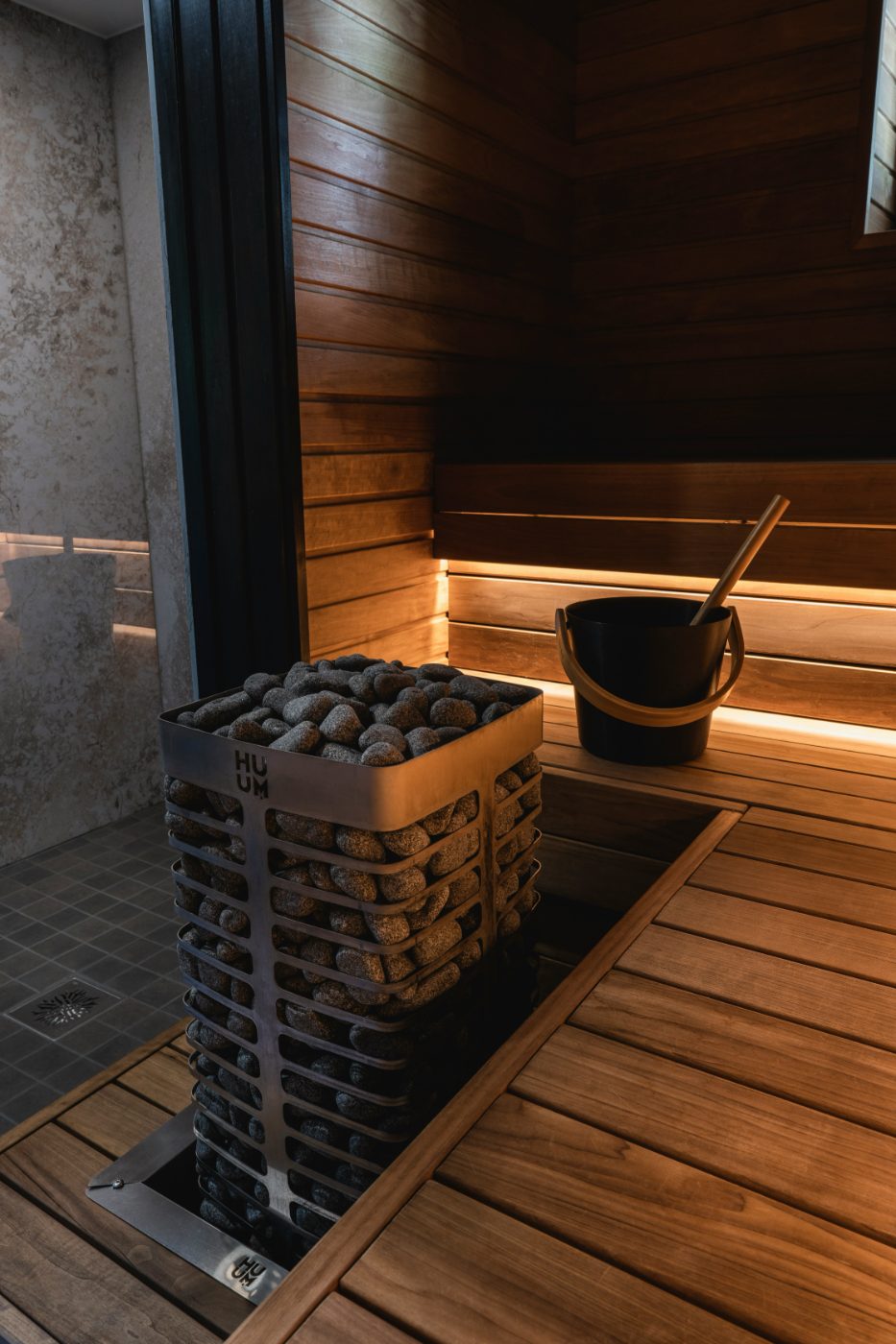The sauna