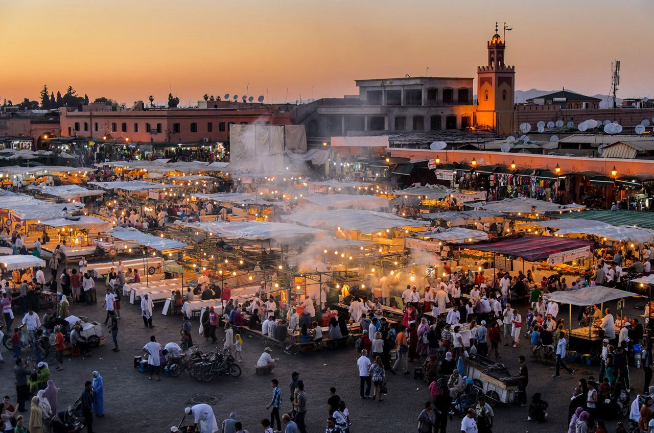 Place Jemaa el-Fna à Marrakech