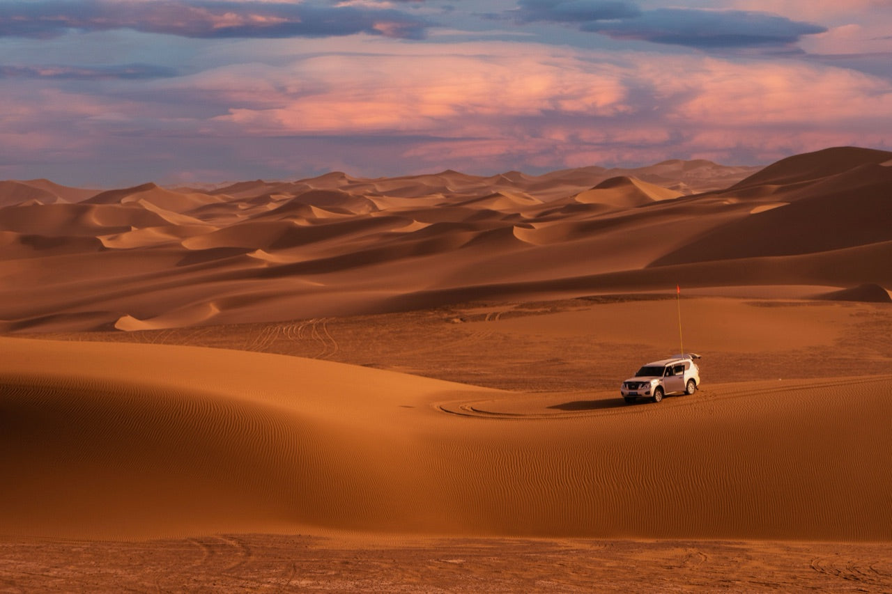 Retour en 4x4 dans le désert