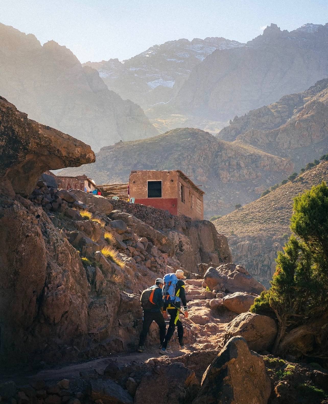 Trek vers le Toubkal