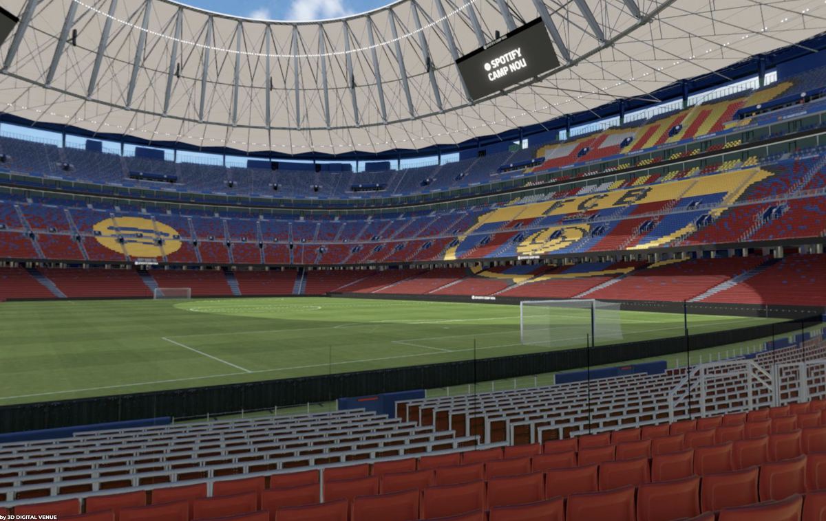 Indicative view from Category 2 seating