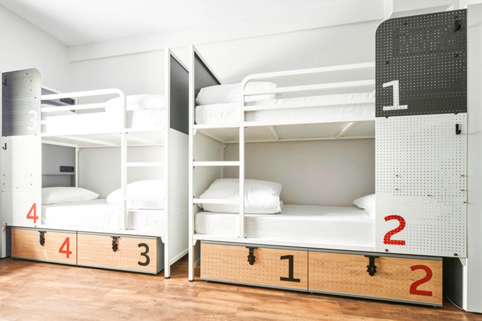 Bunk beds in the dorm at Generator Madrid