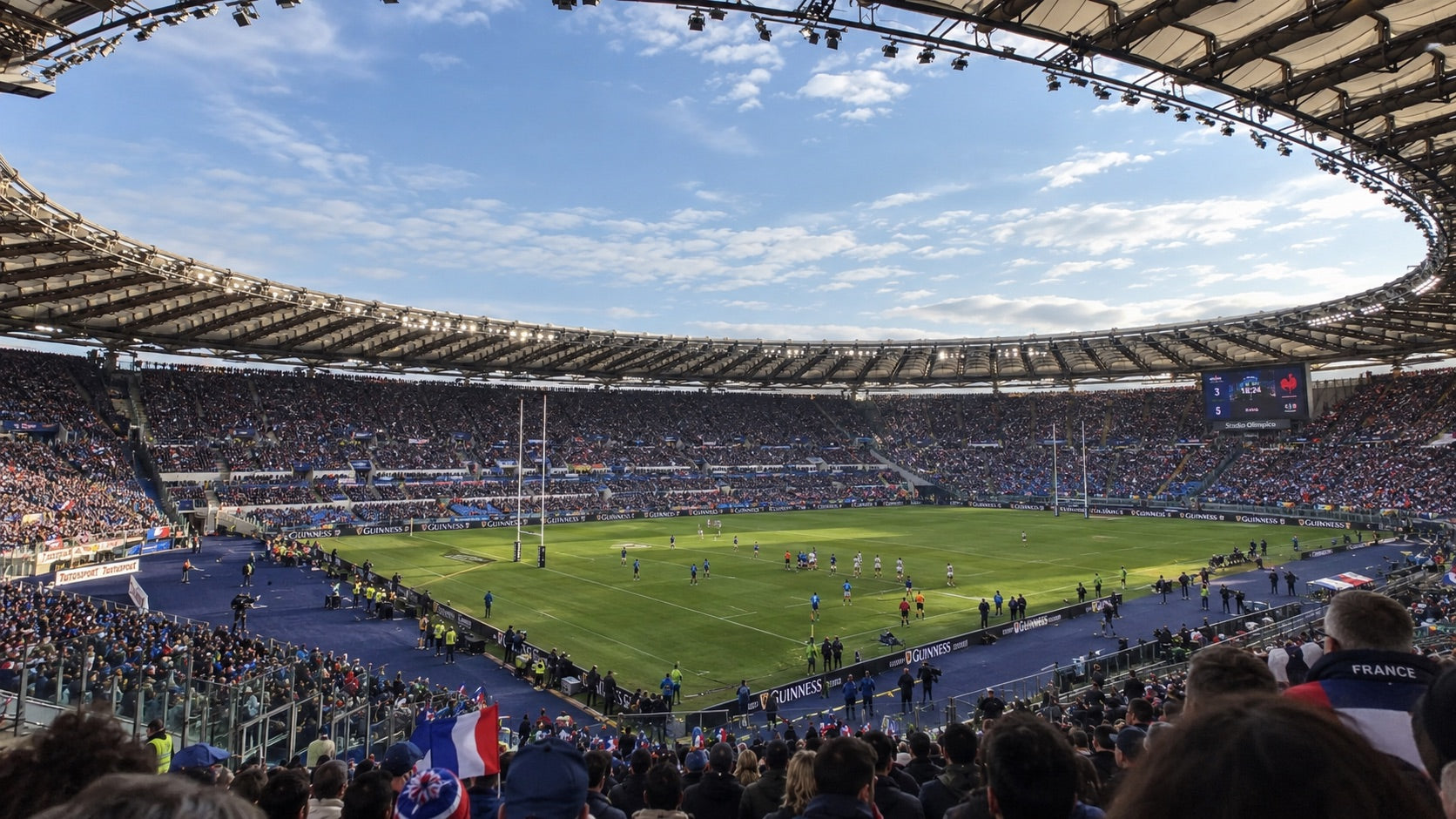 Italie – France à Rome