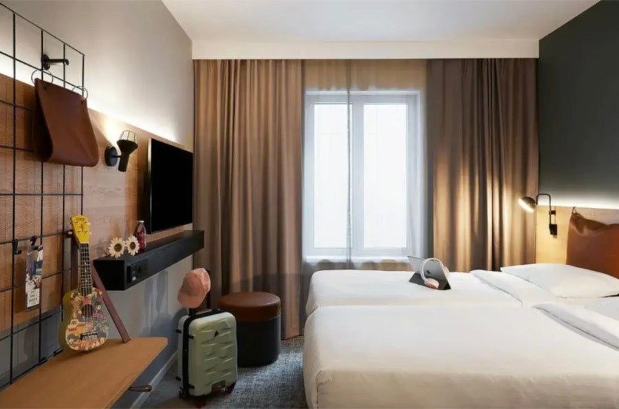 Chambre partagée au Moxy Edinburgh